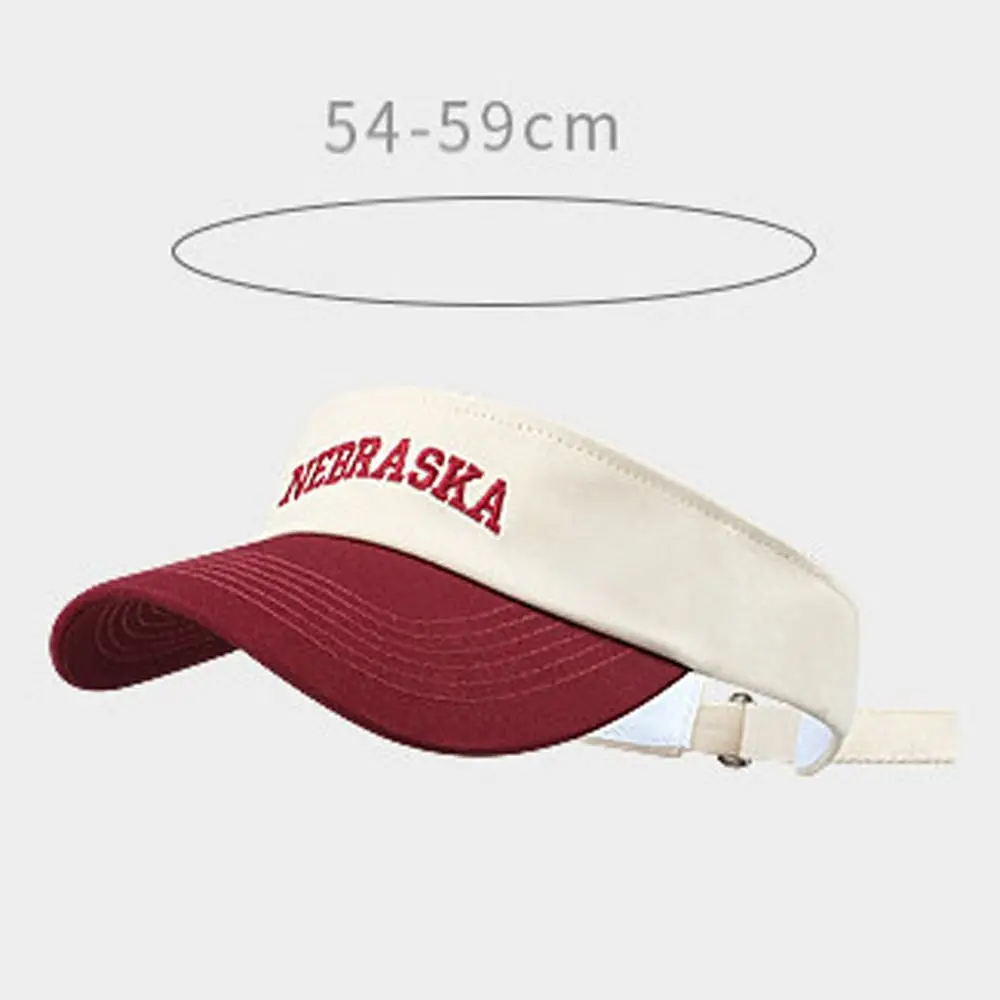 Gorra superior vacía ajustable para hombres y mujeres, gorra de béisbol con protección UV de colores surtidos, gorra para el sol transpirable de algodón para correr - imagen 5