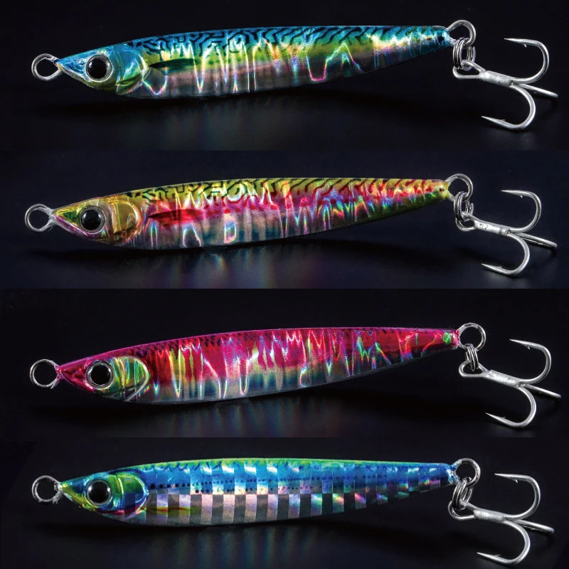 Placa de hierro TK curvada en forma de S, cebo falso importado de Japón, 12G, 15G, 30g, biónico, rizador de caballa española - imagen 5