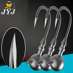 JYJ Jig Head roscado 3,5-14 g para vinilo