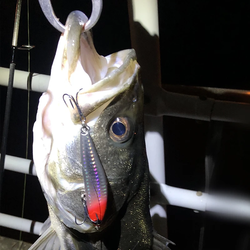 IMALUA-percha de pesca vibratoria, Boca de hundimiento Vib temblorosa, hueca, mi-trap70s/12g/14g, importada de Japón - imagen 2