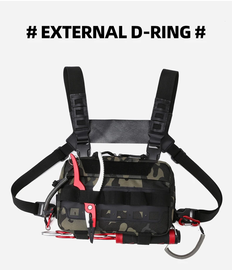 Este chaleco táctico es perfecto para aventuras al aire libre