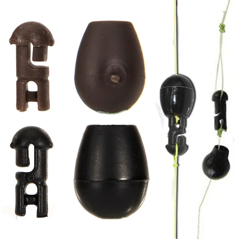 Cuentas de cambio rápido para carpa, aparejos de Pesca, método de enlace de anzuelo, alimentadores, accesorios de Pesca, productos, 1000 Uds. - imagen 4