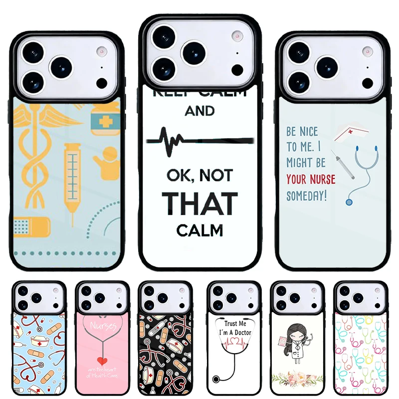 Funda iPhone con diseño de enfermeras y medicina para iPhone 17 Air