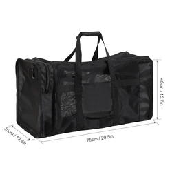 Bolsa de malla para pesca ventilada y resistente de gran capacidad