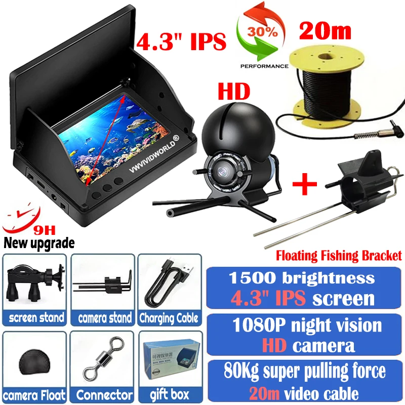 4.3 inch 20m 2 stand