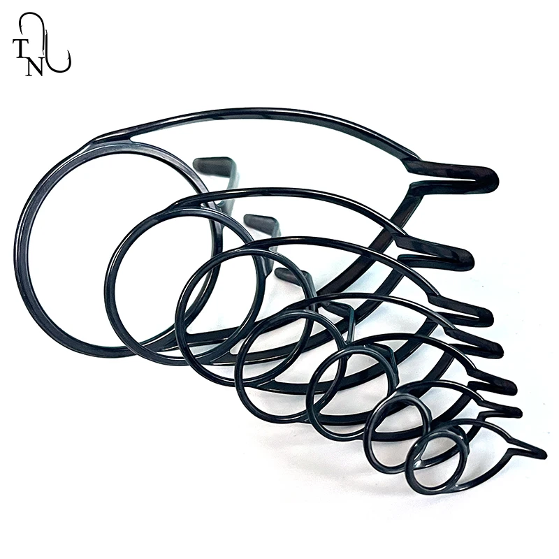 ABTCDG TN16, peso ligero, a prueba de óxido, finamente pulido, revestimiento de Adaman, guías marinas, caña de pescar, componente de construcción, accesorios de aparejos de bricolaje - imagen 4