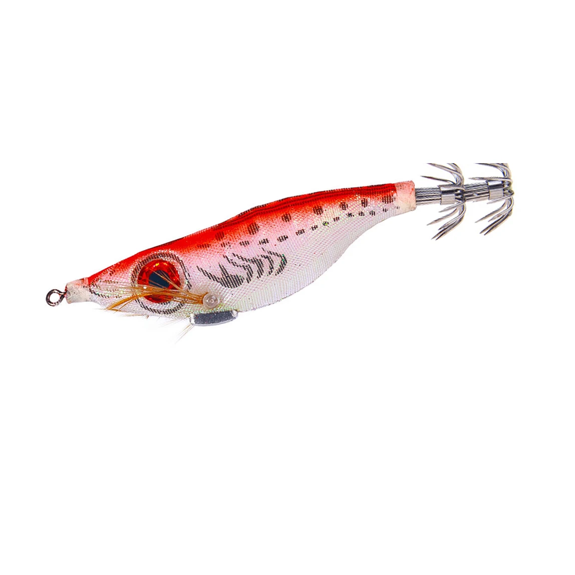 Señuelo de pesca de 9g/10cm, 5 uds., plomo, calamar, anzuelo, juego de camarones de madera, pulpo Artificial, sepia, cebo duro - imagen 2