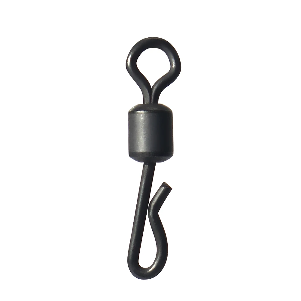 DNDYUJU-aparejos giratorios de cambio rápido para carpas, accesorios de pesca de carpa, 30 piezas, color negro mate - imagen 5