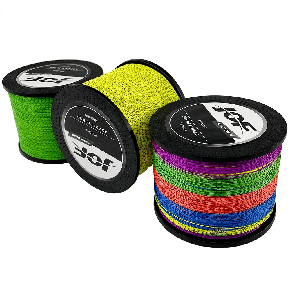 JOF nuevo hilo de pescar trenzado de 8 hebras 500/300M multifilamento pesca de carpa multifunción PE cable resistente a la abrasión - imagen 2