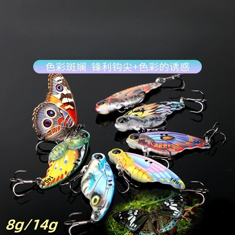 Señuelo de cuchara de Metal VIB Ratlin, 43mm/55mm, 8g/14g, cebo de plantilla, vibradores, cigarra para Lucio, perca, tipo de pez, pesca de lubina, aleación de Zinc dura - imagen 5