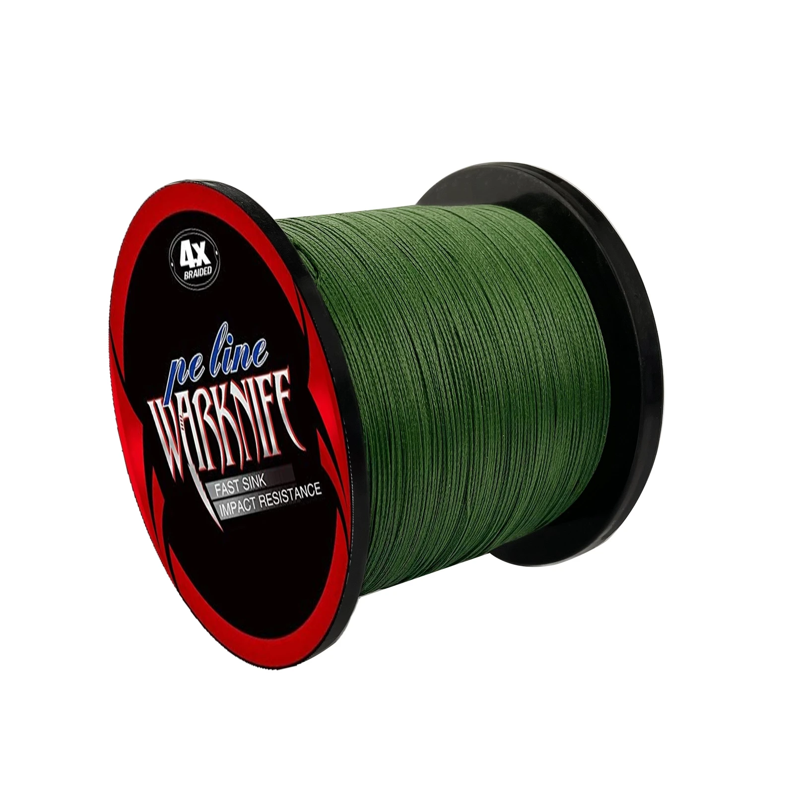 Warknife-sedal de pesca trenzado japonés, hilo de pesca de 300m, 500m, X4 PE, 2-100LB, multifilamento, suave, para pesca de carpa - imagen 4