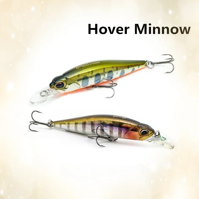 2025 nuevo 77mm / 63mm señuelo de pesca hundimiento Minnow Jerkbait señuelos duros pesca Wobbler lubina Crankbait trucha señuelo cebo de boca armada - imagen 4
