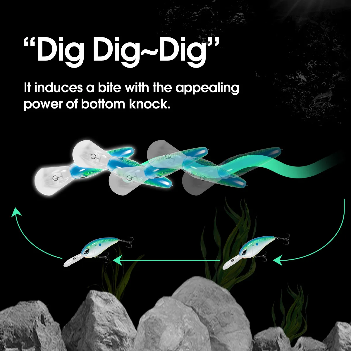 NOEBY-señuelo de pesca flotante para pececillo, cebo duro Artificial para lubina, Lucio, agua salada, 8cm, 30,5g - imagen 5