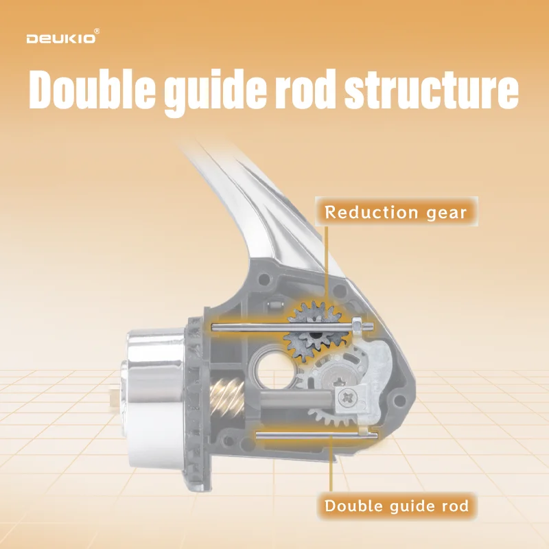 Carrete giratorio DEUKIO resistente al agua, relación de engranaje 5,2: 1, 6 + 1BB, mango CNC, potencia máxima de arrastre de 6KG, carrete de pesca para agua dulce y salada - imagen 3