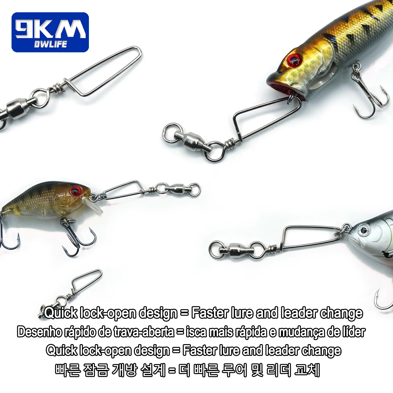 Diseño rápido de bloqueo=señuelo más rápido y cambio de líder