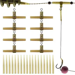 Bajo de línea con manguito antienredos y giratorio – Accesorios pesca de carpa