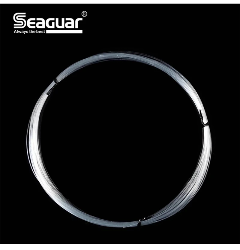 Línea de pesca original Seaguar 100% fluorocarbono 30m # 16- # 80 60LB-255LB Pesca en barco de aguas profundas para peces grandes Hecho en Japón - imagen 3
