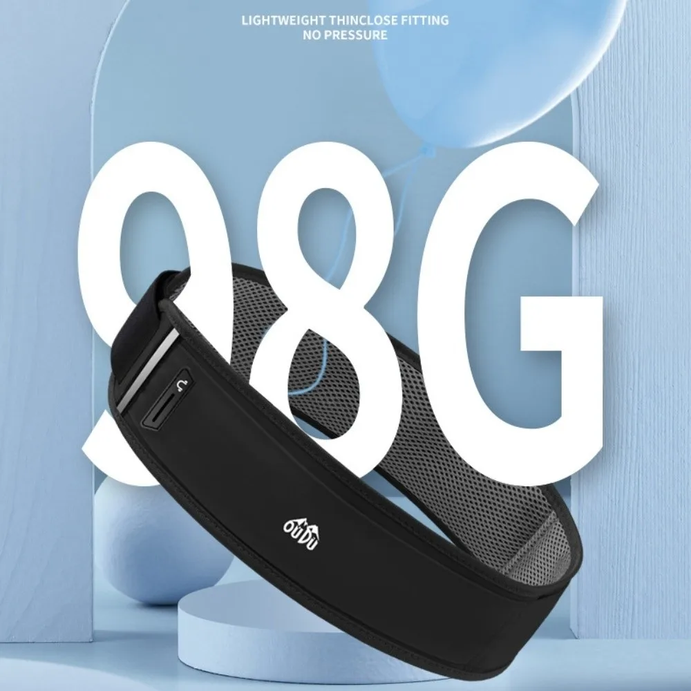 Riñonera deportiva ultrafina para móvil, riñonera multifuncional de alta elasticidad para correr, almacenamiento, bolsa deportiva para teléfono de gran capacidad - imagen 3