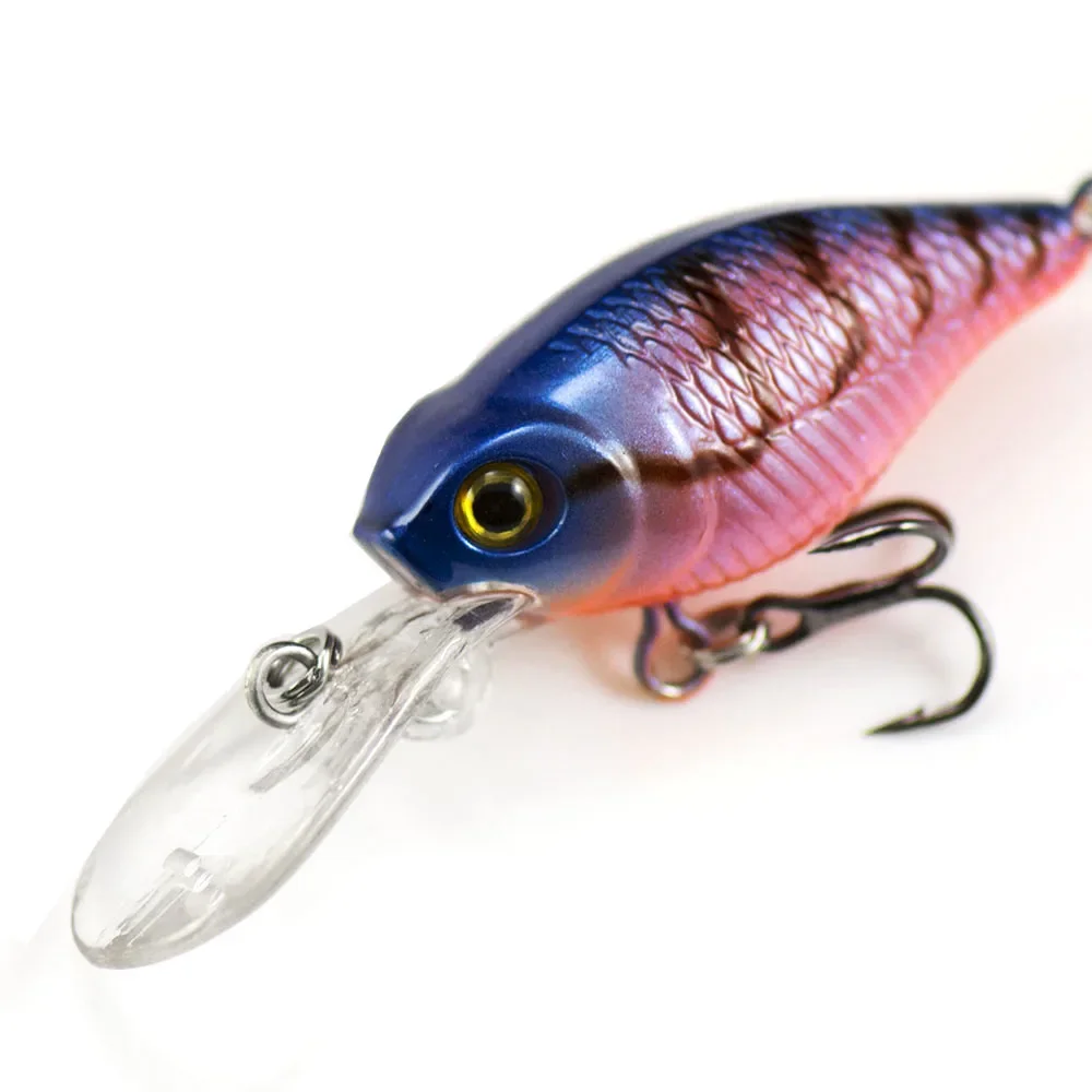 Countbass Crank Bait Señuelos de pesca de plástico duro Wobbler tipo de pez de agua dulce 38mm 4,4g - imagen 5