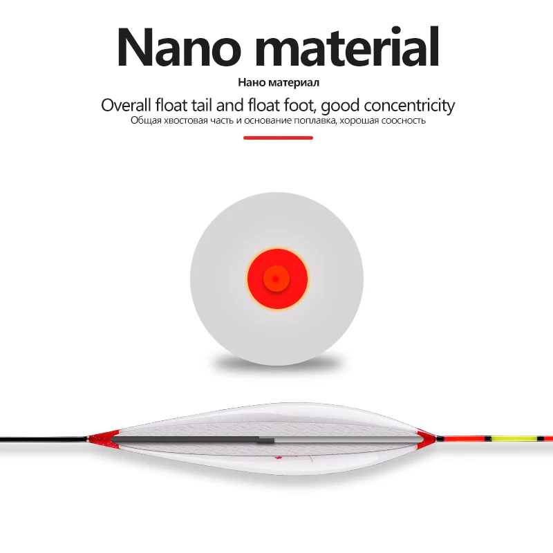 Flotador Nano con asiento – Cola gruesa para pesca de carpa - imagen 3