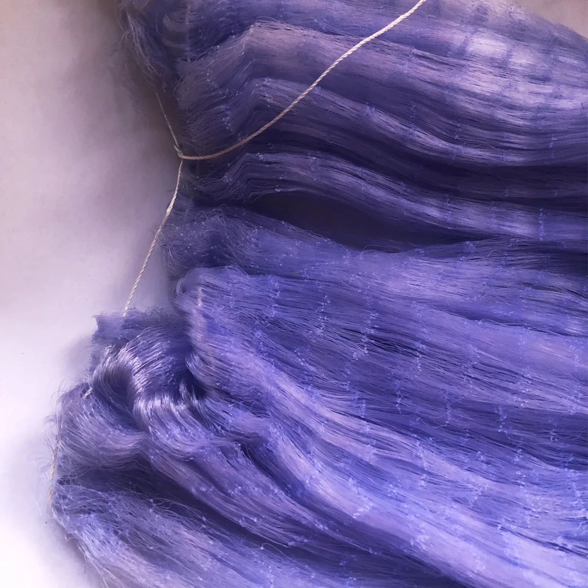 H1m-10m artículos semiacabados Red azul 0,11mm-0,2mm línea rejilla L160m trampa enmalle Red De Pesca Rede De Pesca Filet De peche - imagen 5