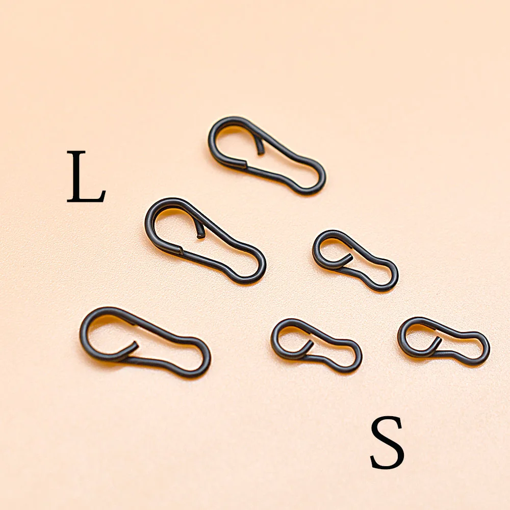 MNFT-conector giratorio de pesca, 20 piezas, cambio rápido, anzuelo giratorio, Terminal de carpa, accesorios de pesca - imagen 5