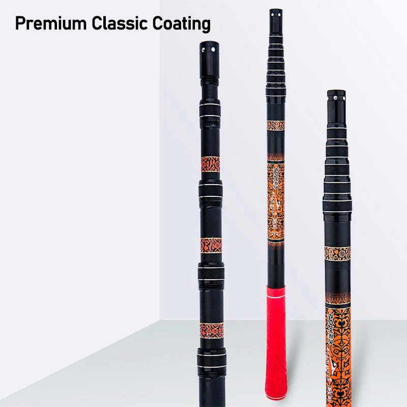 Red de pesca telescópica de 2,1 m, caña de red de aterrizaje de pesca portátil, red de pesca de fibra de carbono, herramienta de aparejos de pesca de mango largo - imagen 3