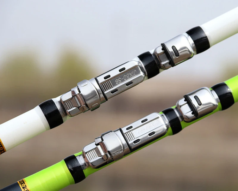 Descubra el elegante diseño y la funcionalidad de esta caña de pesca de alta calidad perfecta para cualquier pescador