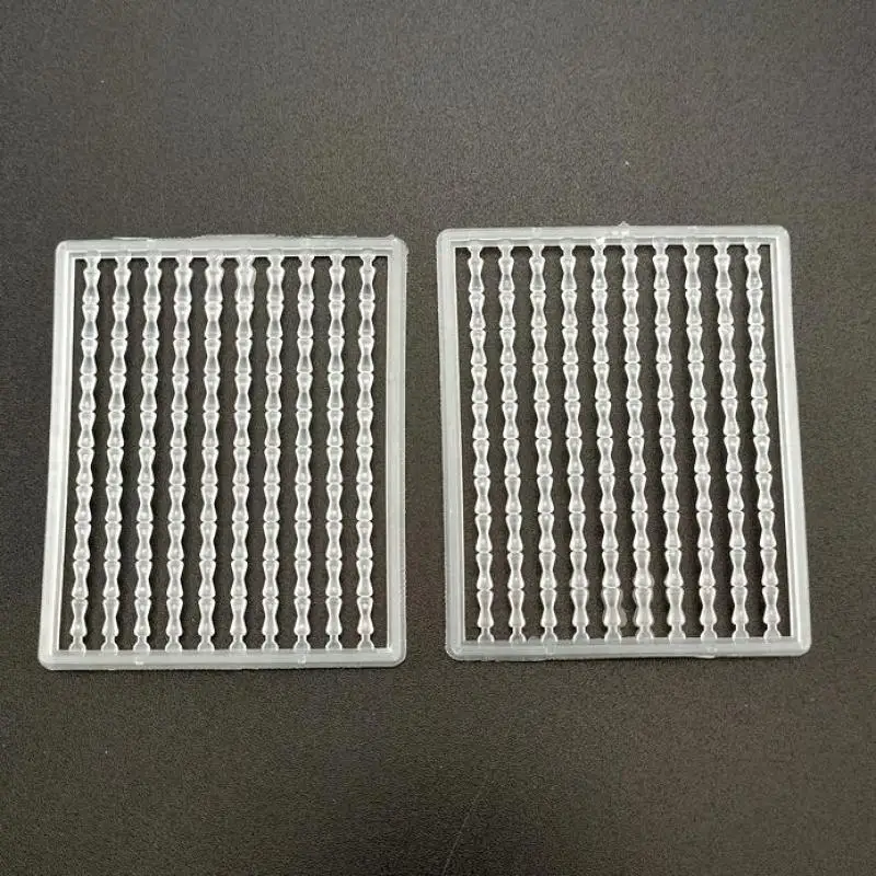 10 tarjetas/lote, 1000 Uds., topes de pelo para pesca de carpa, cebo Boilie, forma de mancuerna, topes de pesca pequeños, topes de carpa - imagen 4