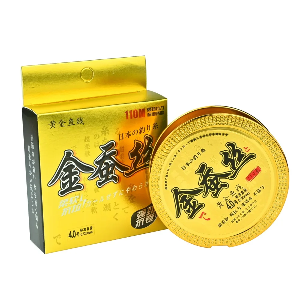 Línea de nailon con revestimiento de fluorocarbono, Sedal Invisible de hundimiento rápido para pesca de agua dulce, monofilamento suave y duradero, 110M - imagen 3