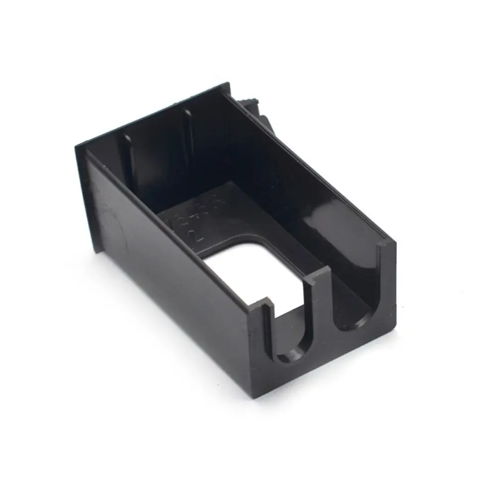 Caja batería EQ-7545R para pastilla guitarra – Carcasa negra repuesto - imagen 2