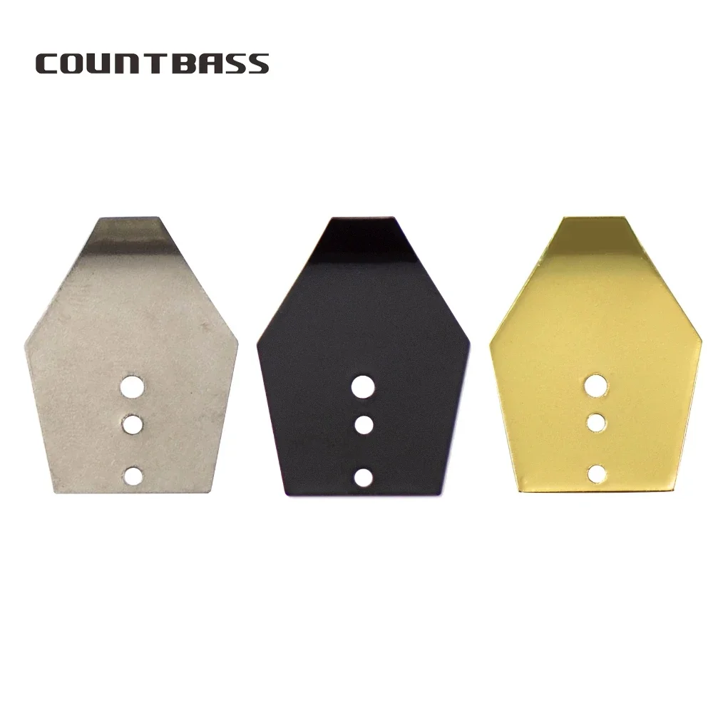 COUNTBASS 50 Uds. Cuchillas de plantilla de natación de acero inoxidable/negro/dorado, cuchillas de Chatterbait, cuchillas de batido, bailarina de plantilla de natación - imagen 4