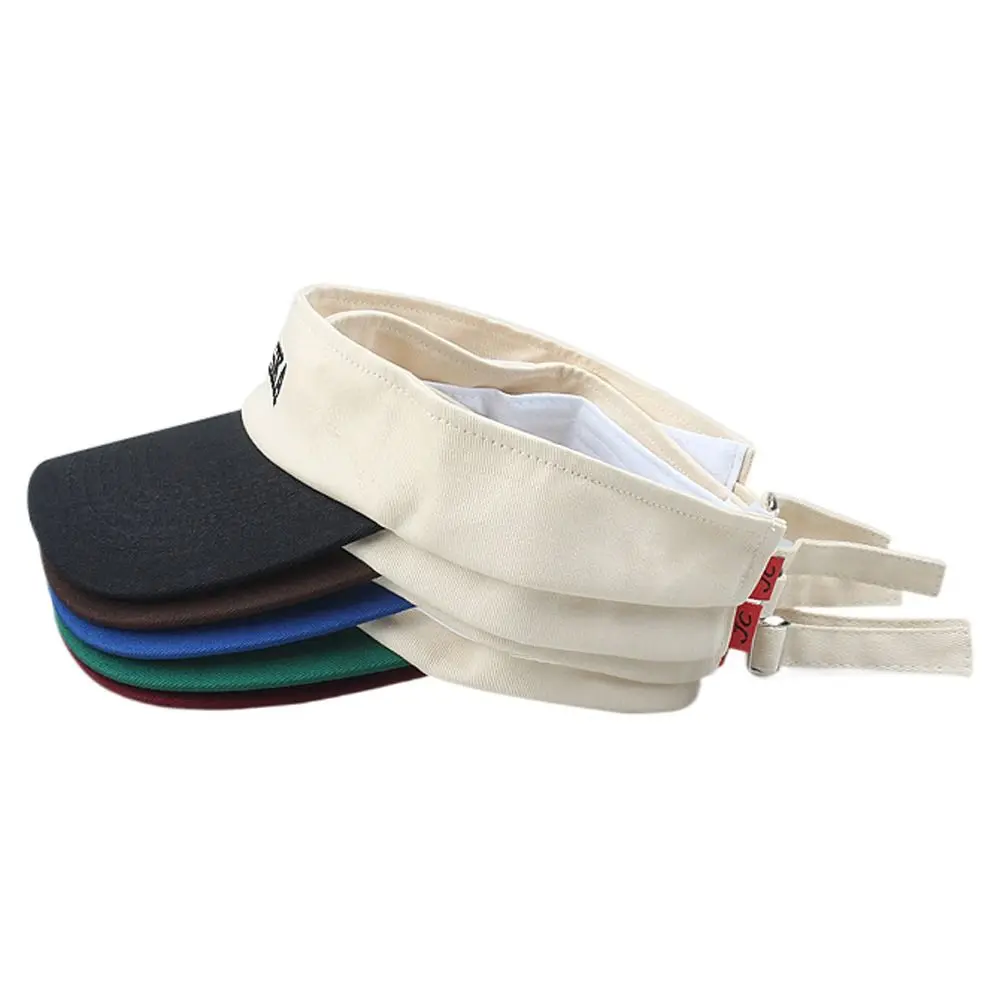 Gorra superior vacía ajustable para hombres y mujeres, gorra de béisbol con protección UV de colores surtidos, gorra para el sol transpirable de algodón para correr - imagen 4