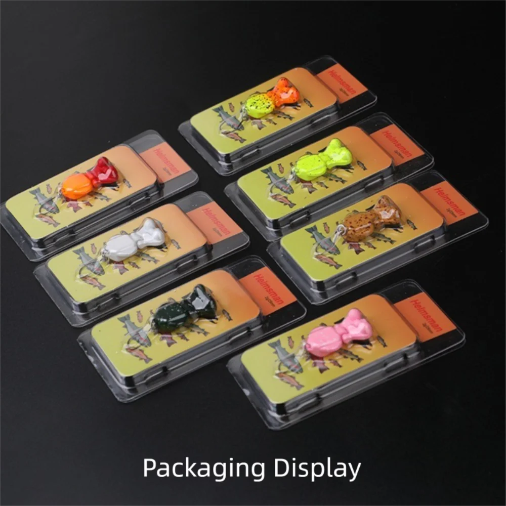 1Pcs 2g 2.9cm/6g 4.2cm 3D Fishing Lure Two sections Jigging Hard Squid Bait Sinking Metal alloy Sea Fishing Tackle Fishing - imagen 3