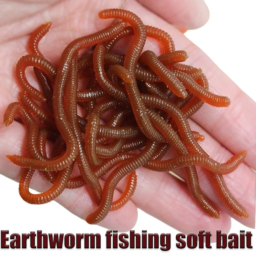 Swimbait Earthwormsoft cebo señuelos blandos artículos de pesca señuelo de pesca para aparejos cebos entretenimiento deportivo