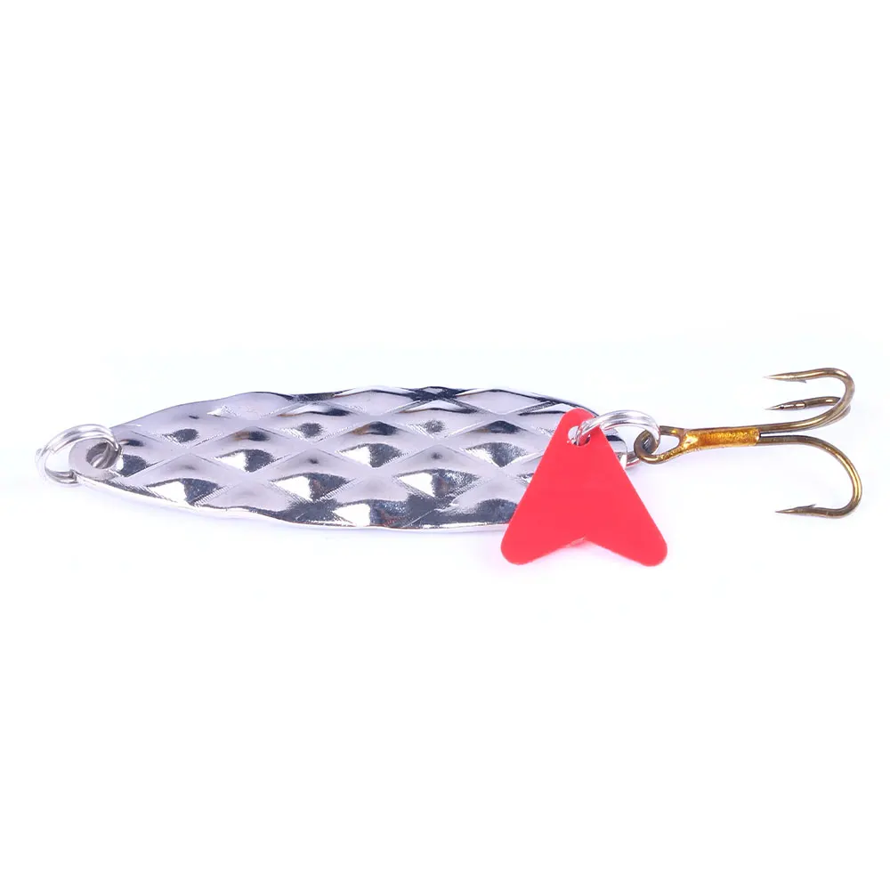 KITS de señuelos de cucharas de pesca, juego de cebos de Metal para lanzar Spinner, cebo de pesca, Señuelos de pesca con bolsa de almacenamiento, estuche para Lucio y carpa, 16 Uds. - imagen 2