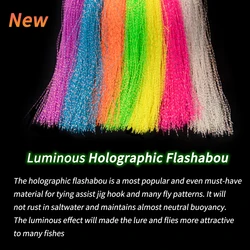 Icerio Flashabou holográfico – Material para mosca luminoso