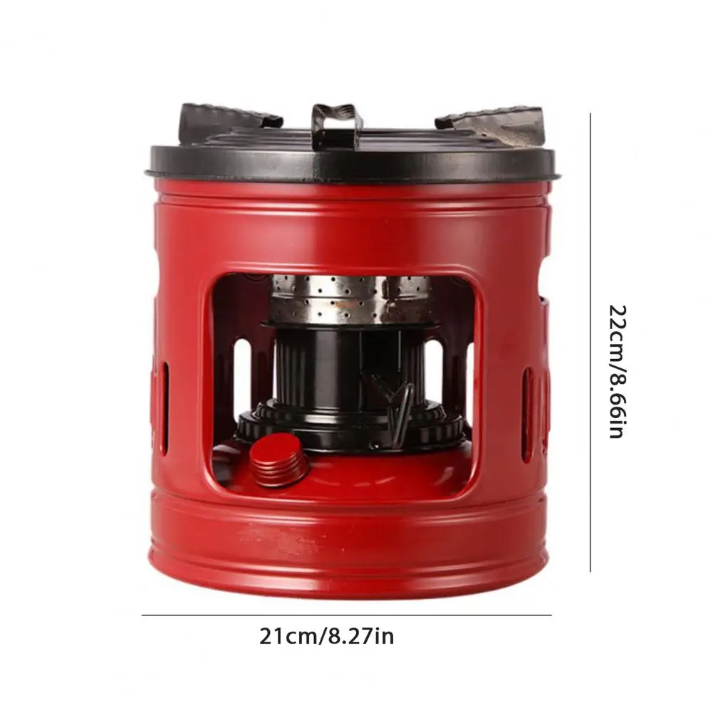Estufa de querosinas portátil, estufa de campamento ligera de 10 mechas, calentador, cocina al aire libre, barbacoa, Camping, quemador de horno de querosinas para 2-4 personas - imagen 5