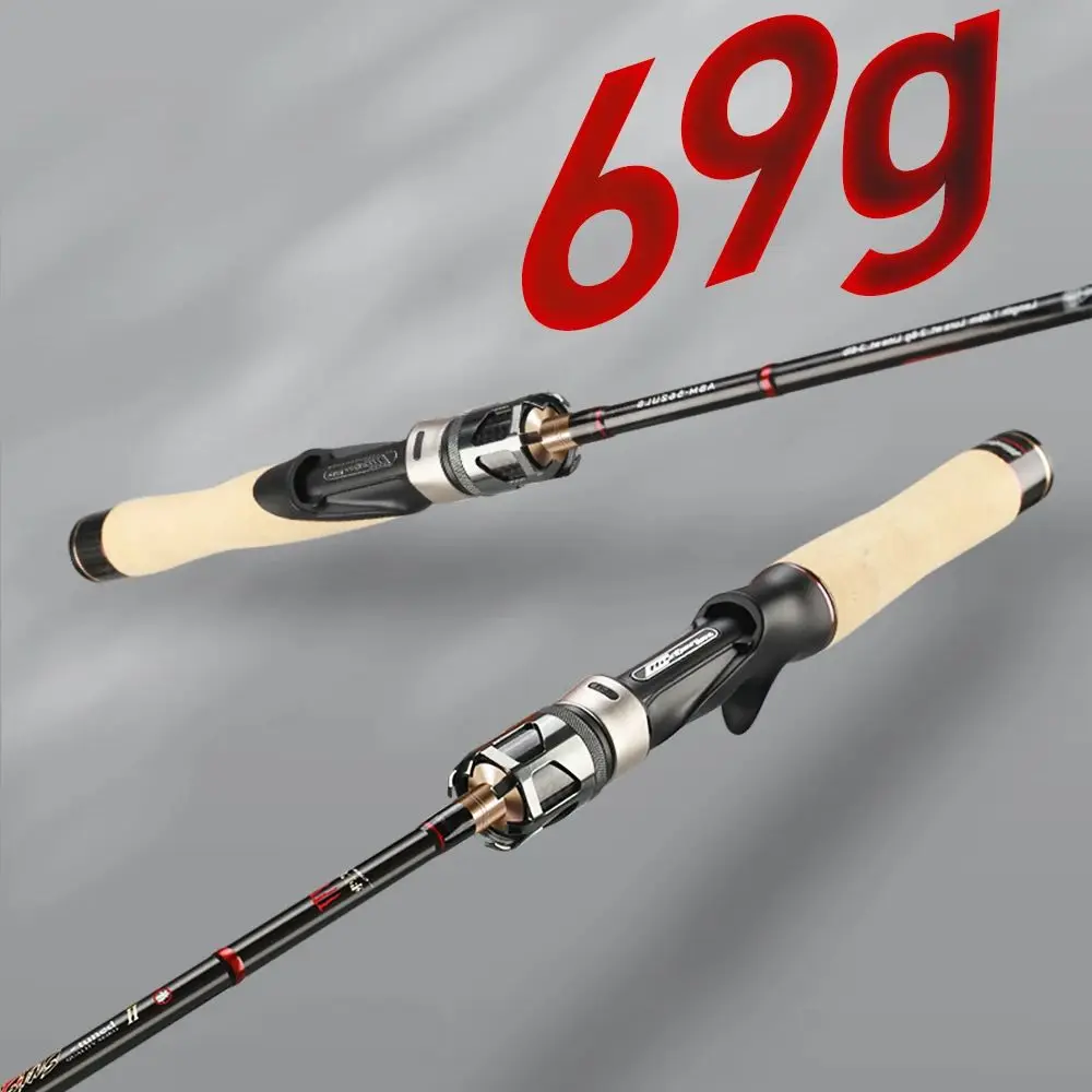 Histar Assassins II 1,55-1,68 m BFS DKK-A Ti guías de aleación 40 + 30T cinta de carbono Toray acción rápida UL-MH dureza caña de pescar