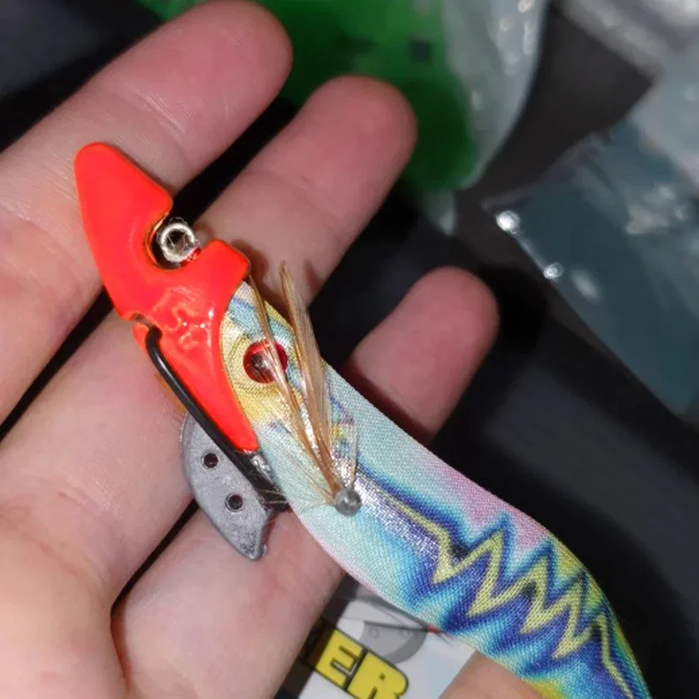 Plomo Egi Sinker calamar Jig camarón señuelo punta peso barbilla plomo japonés Sutte hundimiento Wobbler para cebo de gambas de madera contrapeso - imagen 5