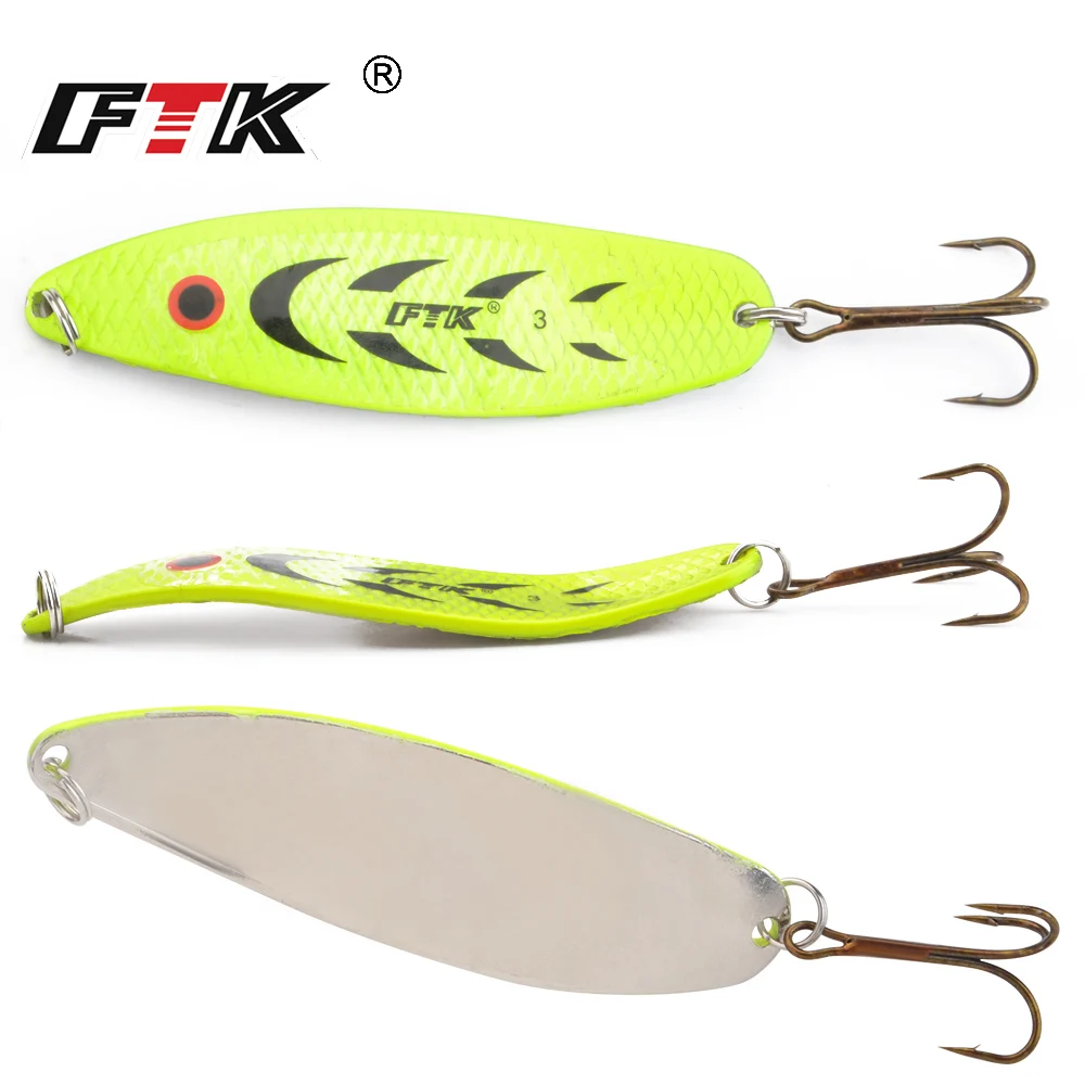 FTK 20g/30g Señuelos de pesca de carpa de fundición larga Jig cebos aparejos Wobblers Isca cebo Artificial Spinner cuchara Lucio Señuelos de pesca - imagen 3