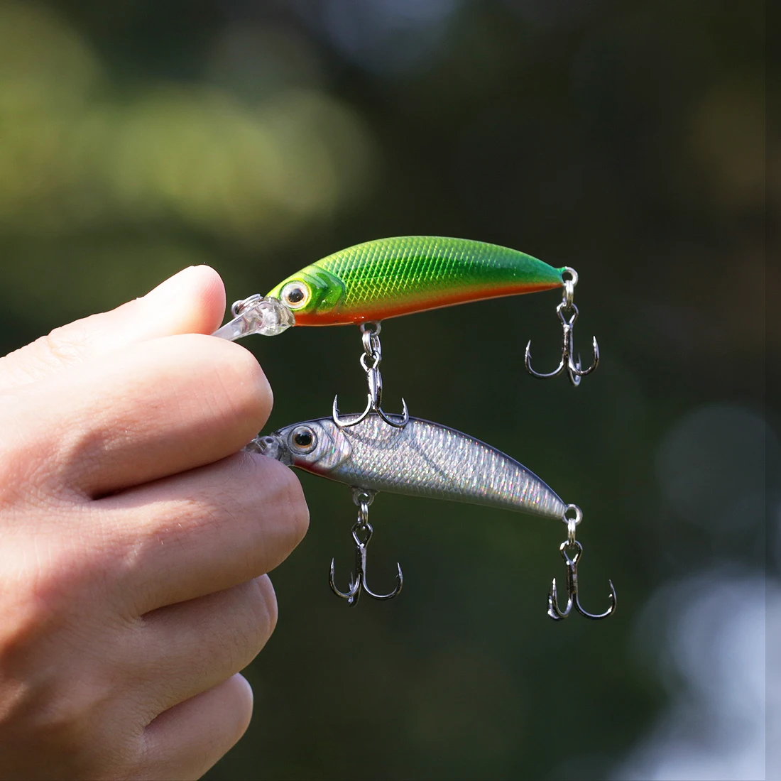 FishTrip-señuelo de pesca de 7cm ~ 8,3 cm, señuelos de hundimiento Minnow, cebo duro para buceo profundo - imagen 4