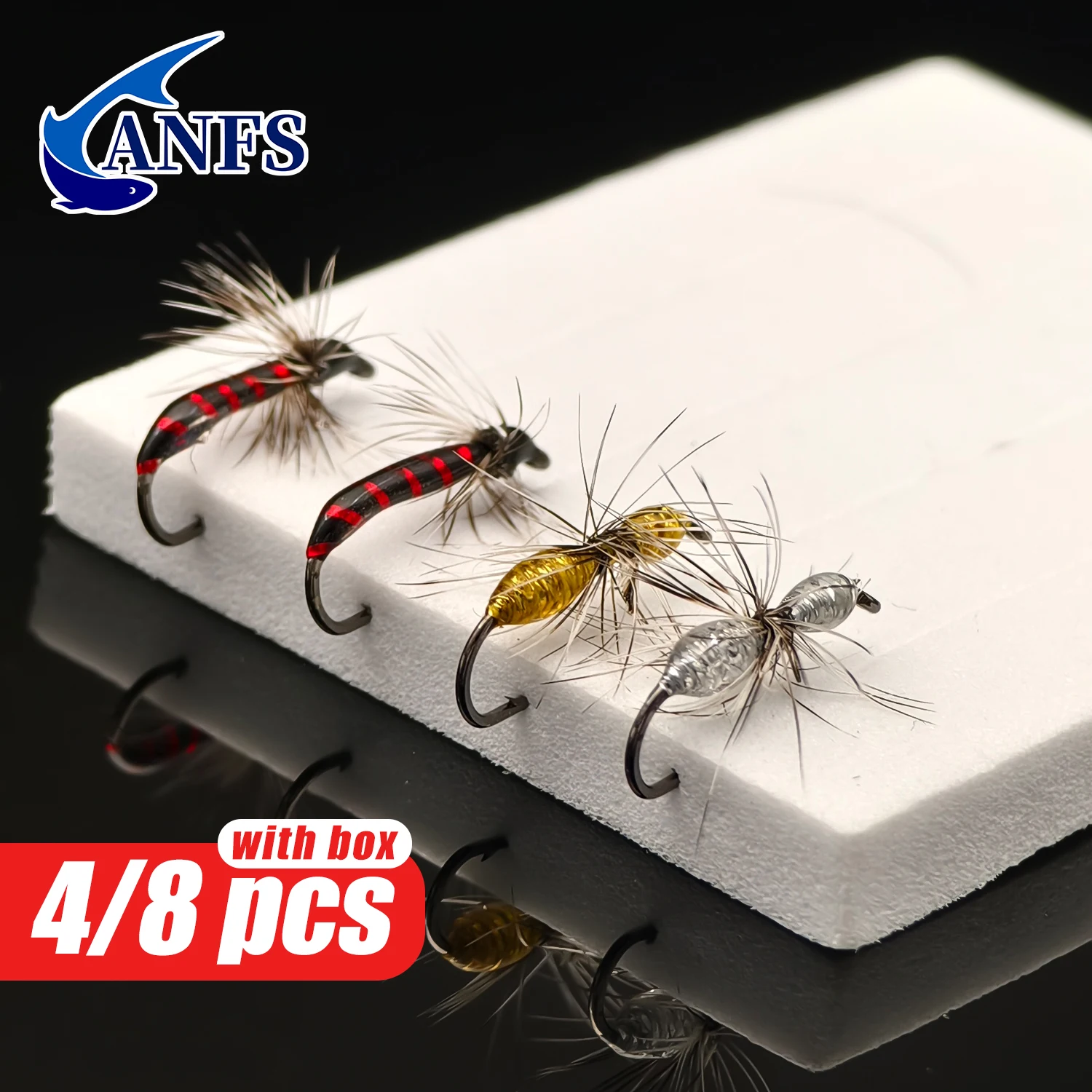 ANFS Ninfa Hormiga ahogada – Mosca artificial para trucha