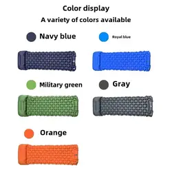 Colchoneta de aire ultraligera para camping resistente a la humedad