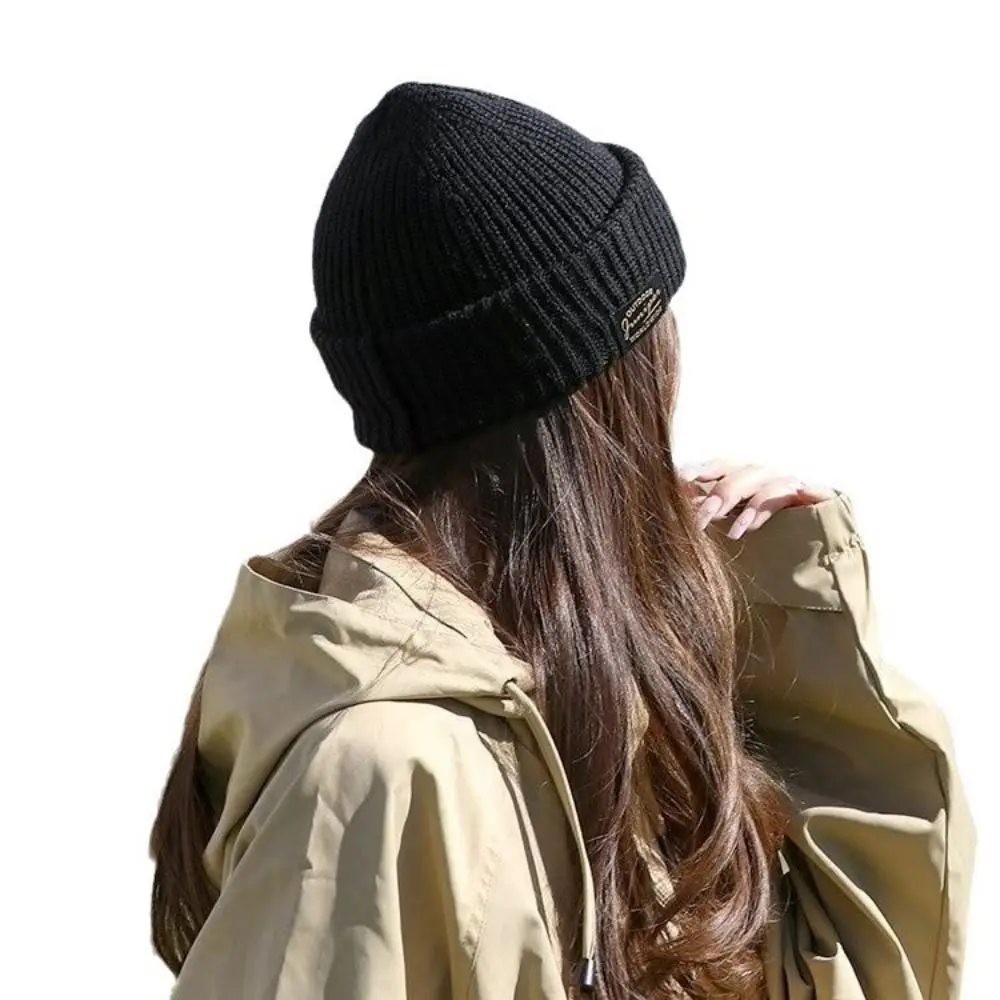 Máscara de esquí de cara completa 2 en 1, gorro tejido, gorro a prueba de viento, gorros de pasamontañas de punto cálidos, sombrero Baotou multifuncional - imagen 2