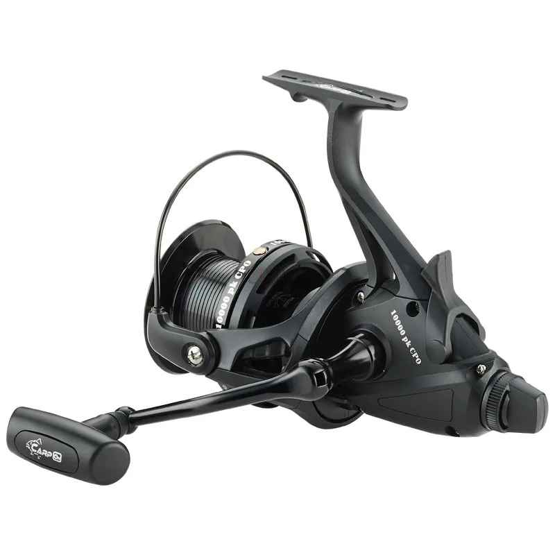 Nuevo diseño de freno doble pesca en el mar desplazamiento de pesca impermeable 10000-12000 modelo 4,6:1 fuerza máxima de pesca 22KG desplazamiento impermeable - imagen 5