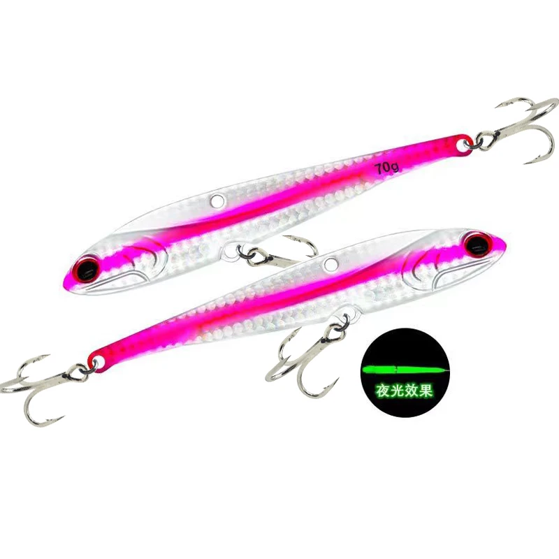 Señuelo VIB metálico para jigging — cucharilla acción rápida - imagen 5