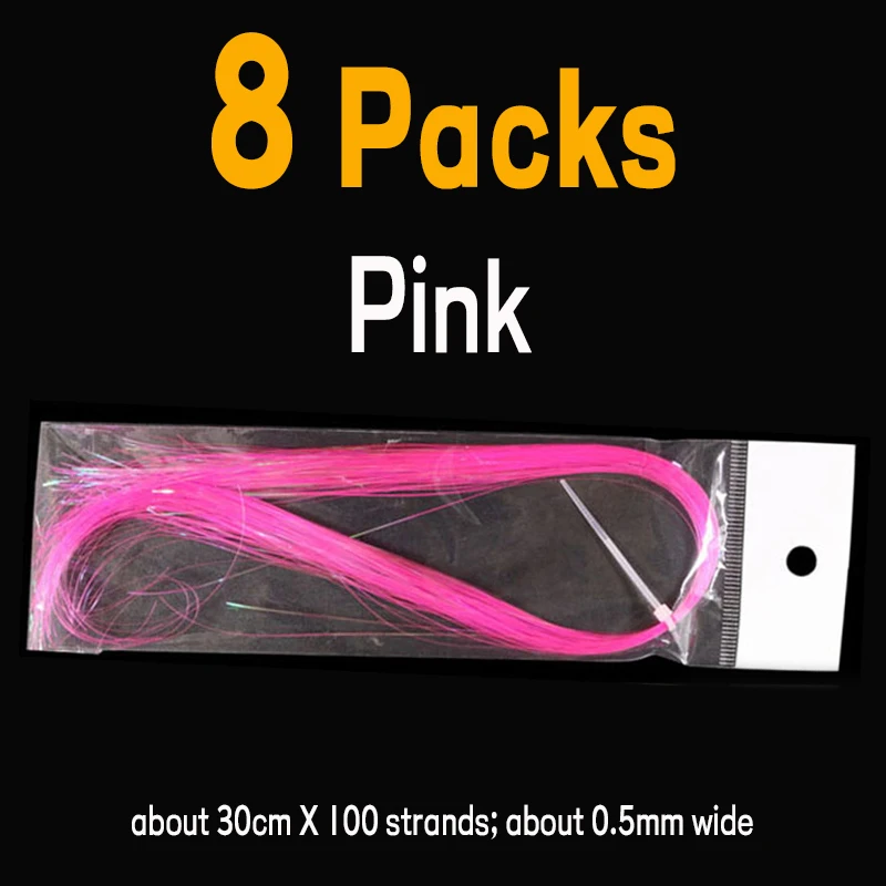 8 bags pink