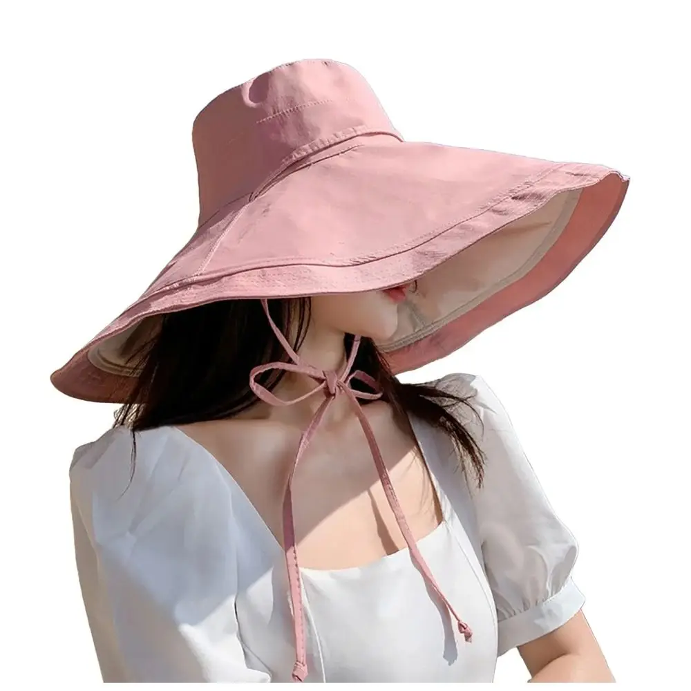 Sombrero de pescador reversible – Ala ancha plegable con protección UV - imagen 4