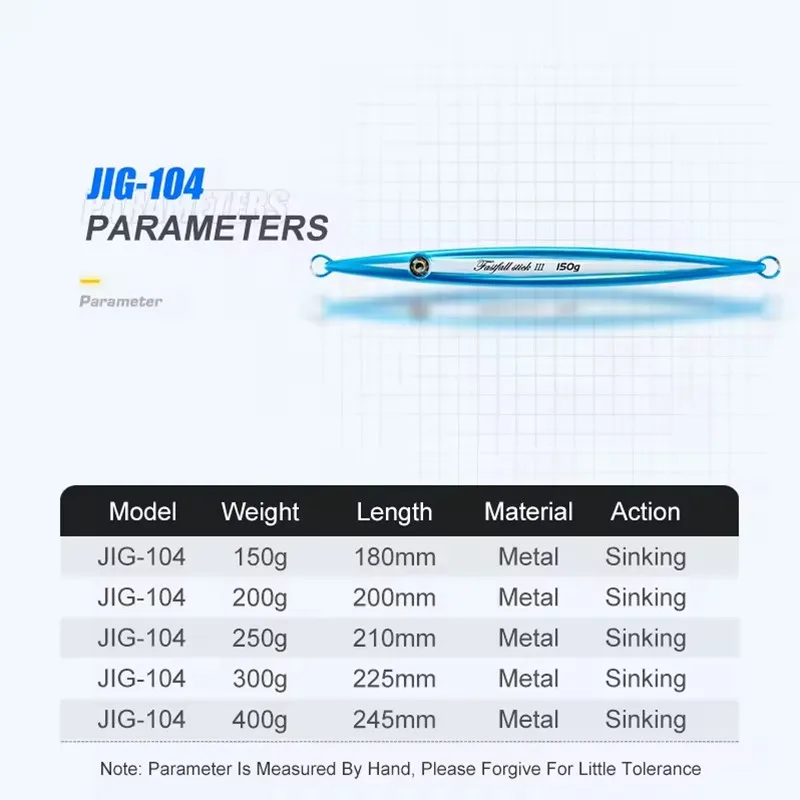 Jigging Master Super Gangster Stick II Jig metálico punta aerodinámica - imagen 3